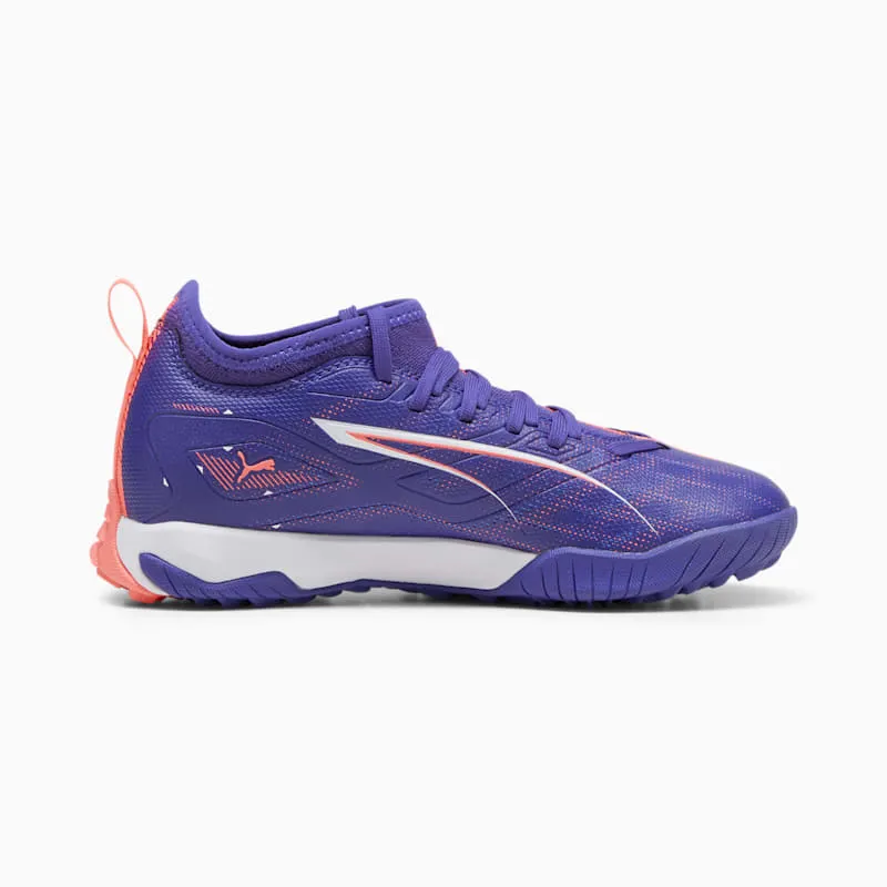Puma Ultra 5 Match TT+ Mid Jr Lapis Lazuli White Sunset Glow (108097-01)