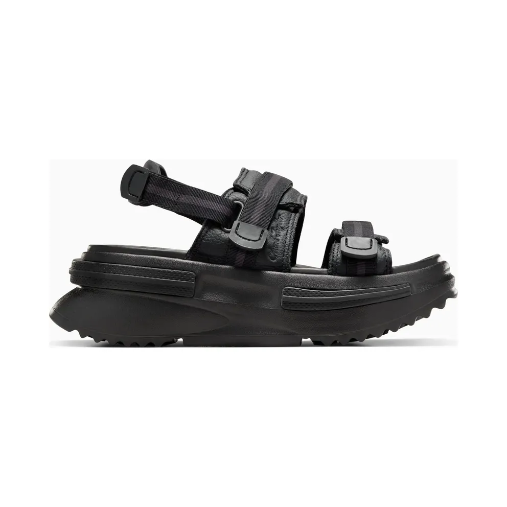 Converse Run Star Utility Sandal CX Black Black/ White (A06480C)