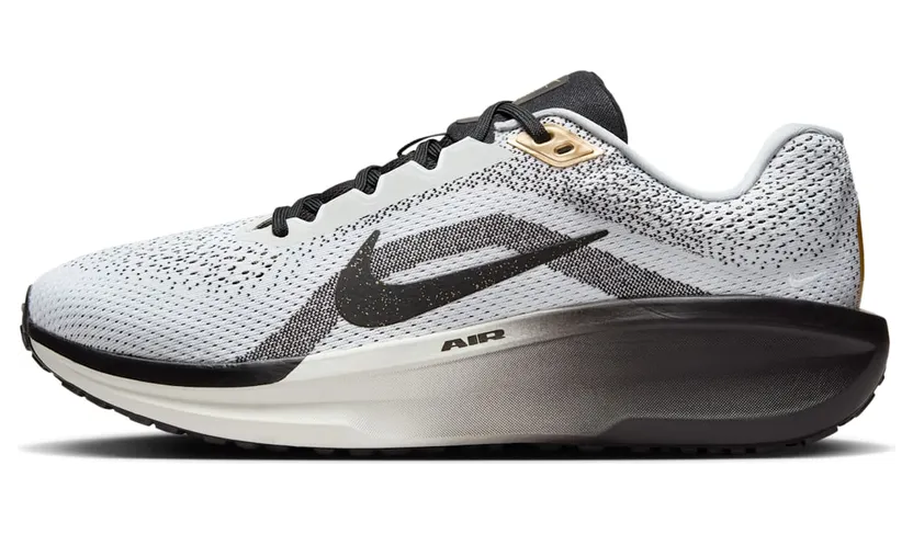 Nike Winflo 11 SE White Metallic Gold Light Smoke Grey Black (HQ7975-100)