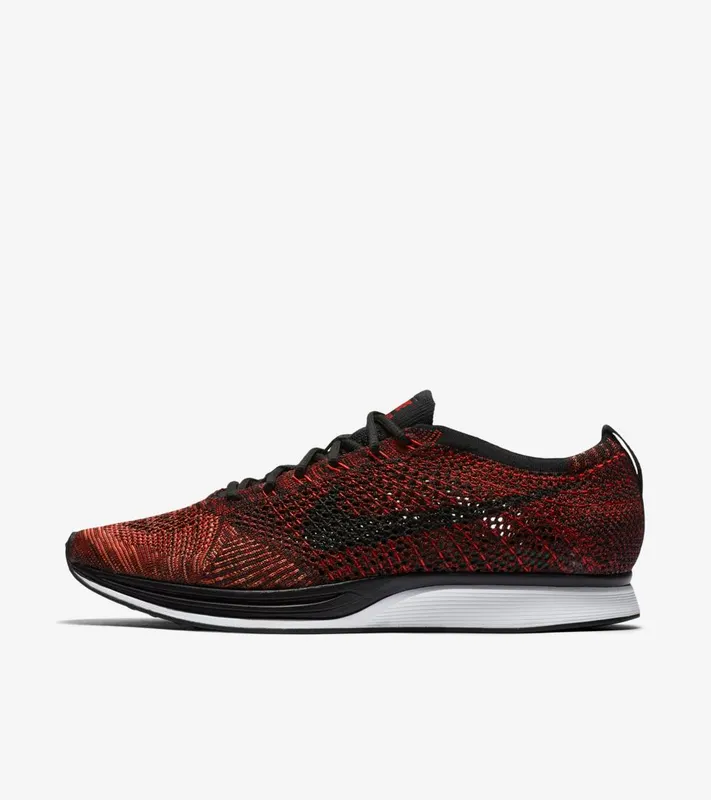 Nike Flyknit Racer University Red “Fire Rooster” (2017) University Red/Black-Bright Mango (526628-608)