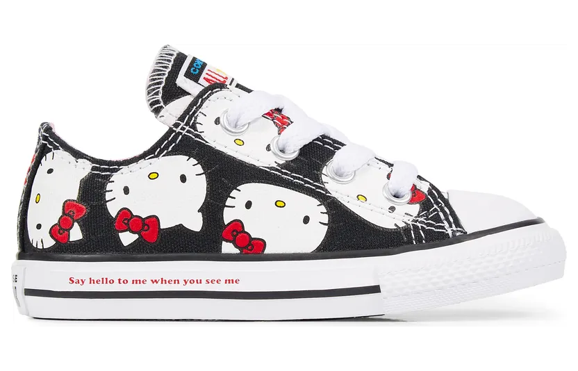 Converse Chuck Taylor All-Star Ox Hello Kitty Black (TD)