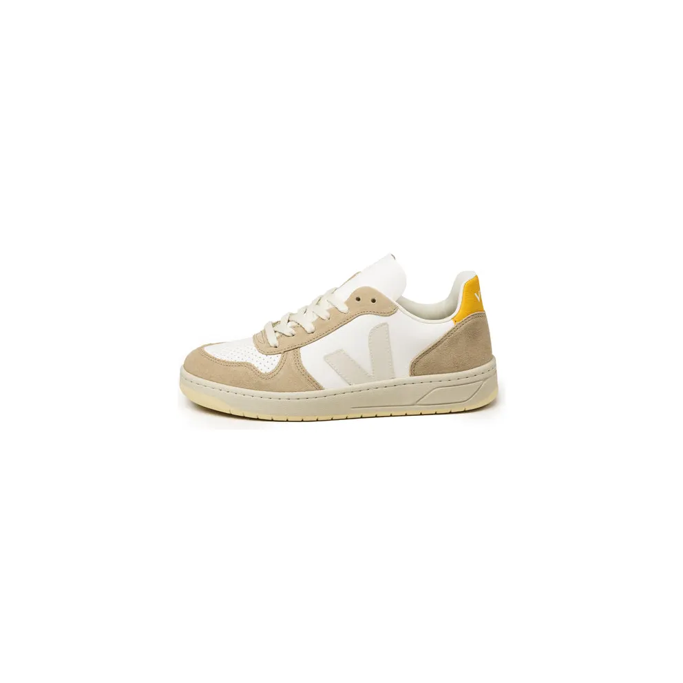 Veja V-10 WMN Extra White / Sahara / Ouro (VX0502942A)