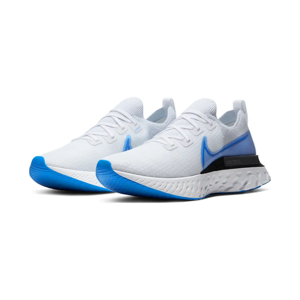 Nike React Infinity Run Solid White Photo Blue Solid White/Photo Blue (CD4371-101)