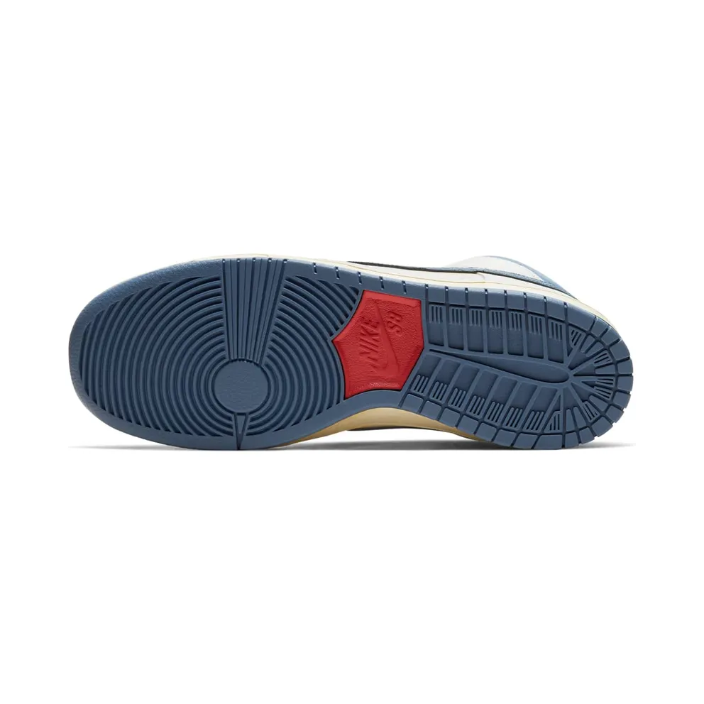 Nike SB Dunk High Atlas Lost at Sea (2020) White/Blue-Yellow (CZ3334-100)