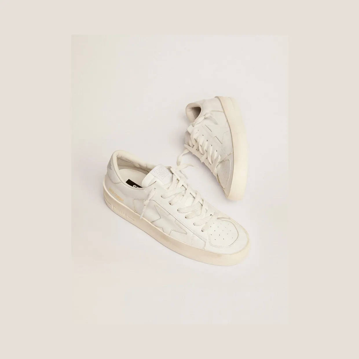 Golden Goose Stardan Triple White (W) (GWF00128.F000566.10100) (2)