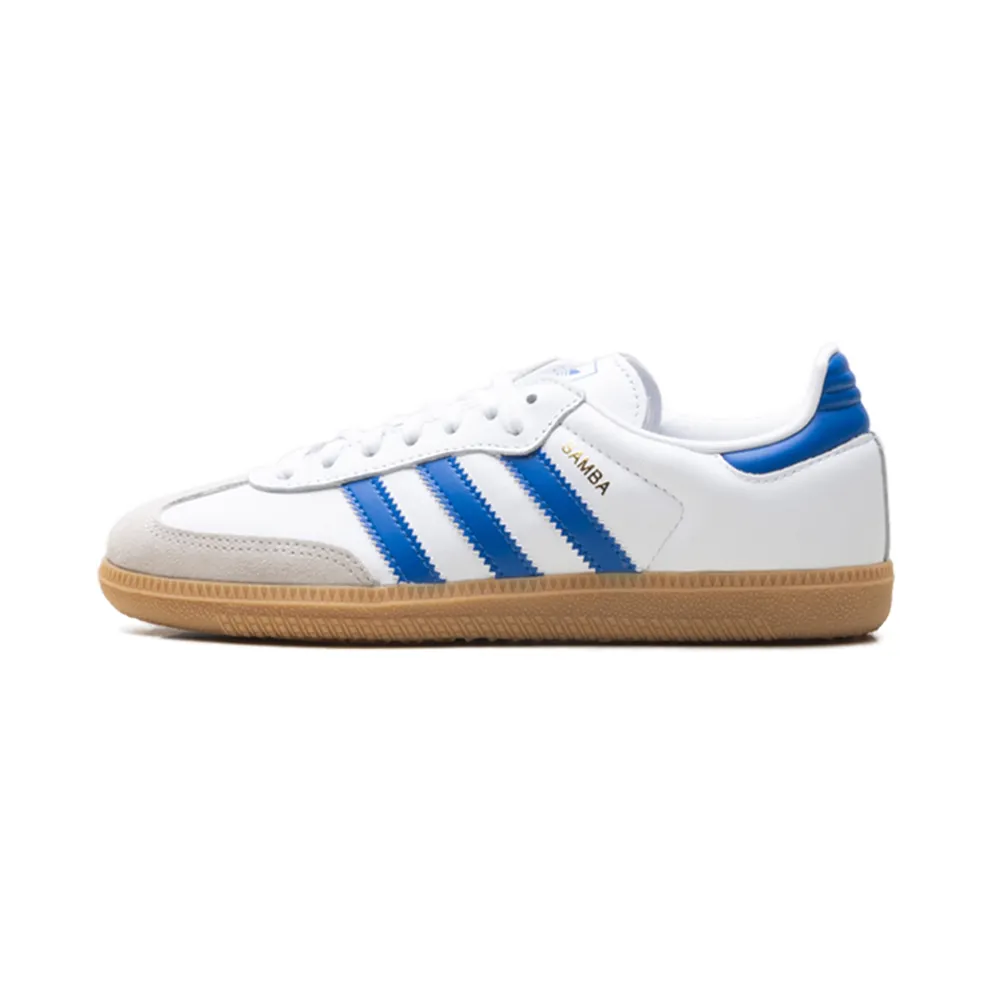 Adidas Samba OG Cloud White / Blue / Gum (JP5482)