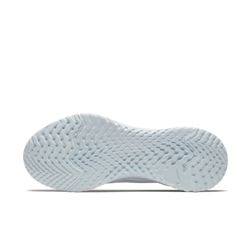Nike Epic Phantom React Flyknit White Hydrogen Blue (W) White/White-Hydrogen Blue-Blue Tint-Racer Blue-Wolf Grey (BV0415-101)