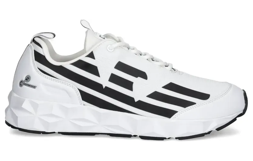 Ea7 Emporio Armani Ultimate C2 Kombat Sneakers mit Mesh – Schwarz (XK433X8X217M)