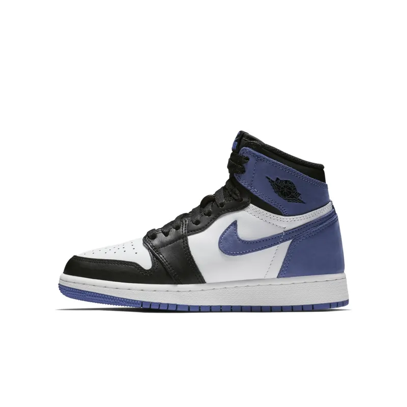 Jordan 1 Retro High Blue Moon (GS) Summit White/Blue Moon-Black (575441-115)