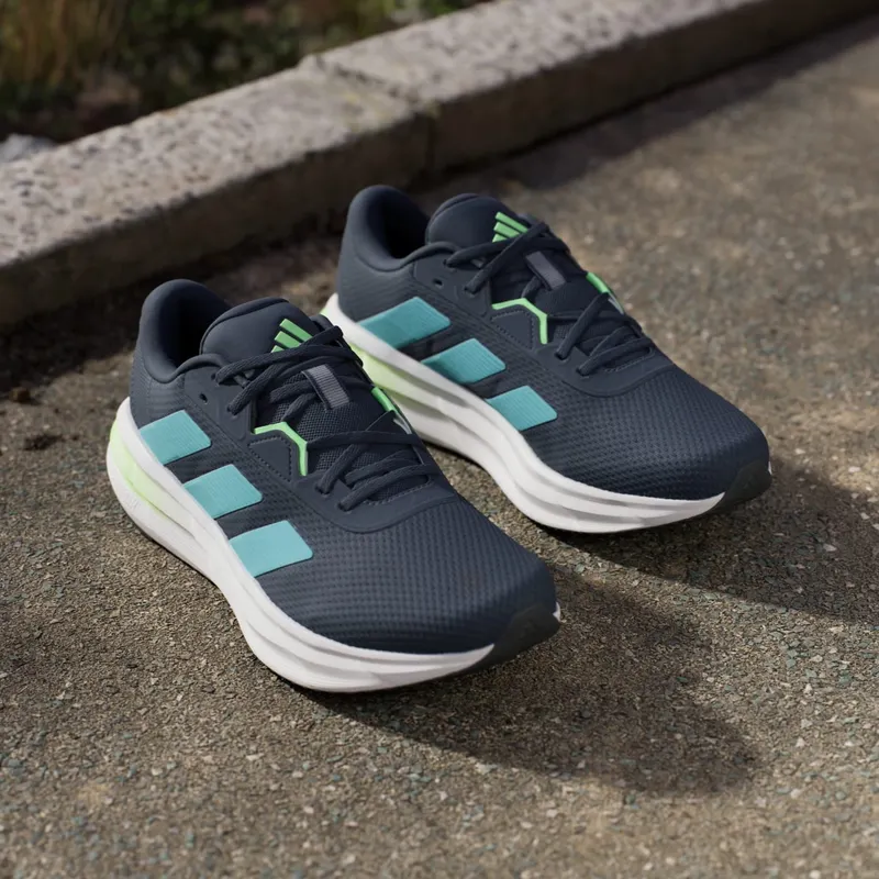 Adidas Galaxy 7 Running Shoes Aurora Ink / Mint Ton / Lime Burst (JQ2627)