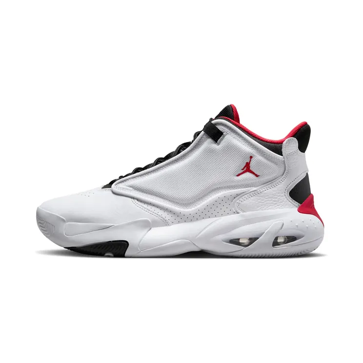 Jordan Max Aura 4 “White / Black / University Red” (DN3687-160)