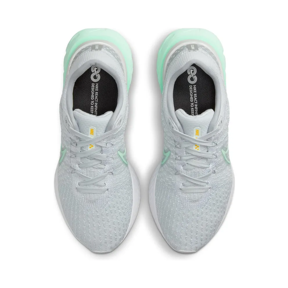 Nike React Infinity Run Flyknit 3 Pure Platinum Mint Foam (DD3024-007)