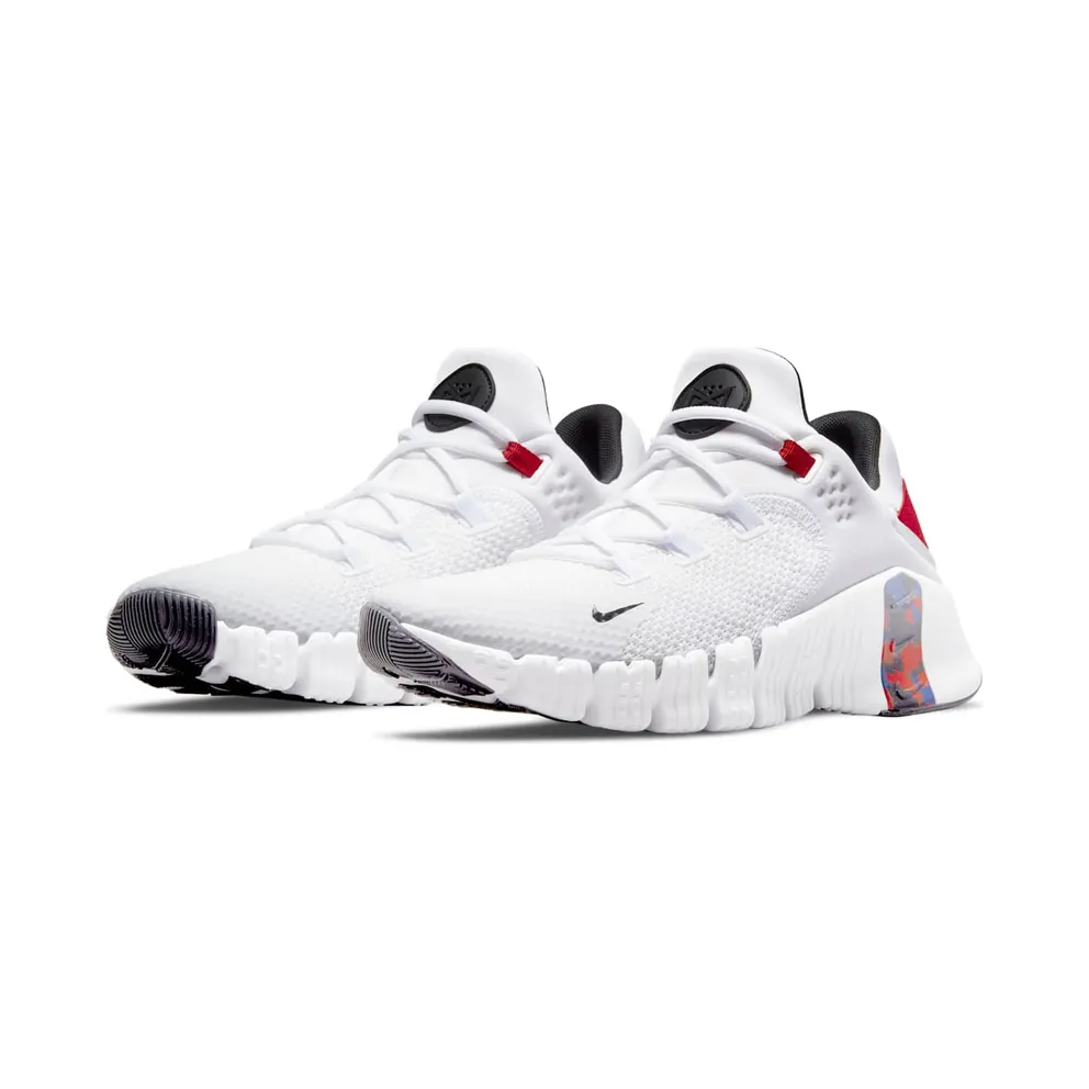Nike Free Metcon 4 Veteran’s Day “White / Gym Red / Deep Royal Blue / Black” (DJ3020-106)