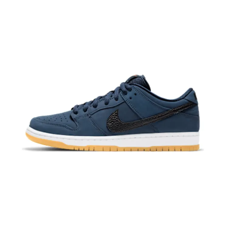 Nike Dunk Low Pro ISO SB ‘Navy Gum’ Midnight Navy/White/Gum (CW7463-401)