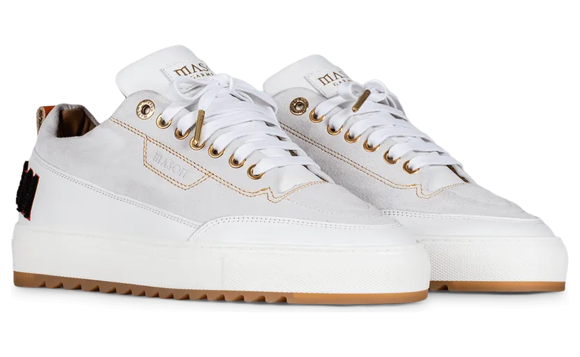 Mason Garments Torino Leather White / Honey Weiß (SS21-31A)