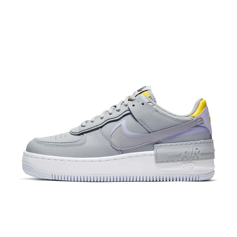 Nike Air Force 1 Shadow Wolf Grey Lavender Mist (W) Wolf Grey/Lavender Mist (CI0919-002)