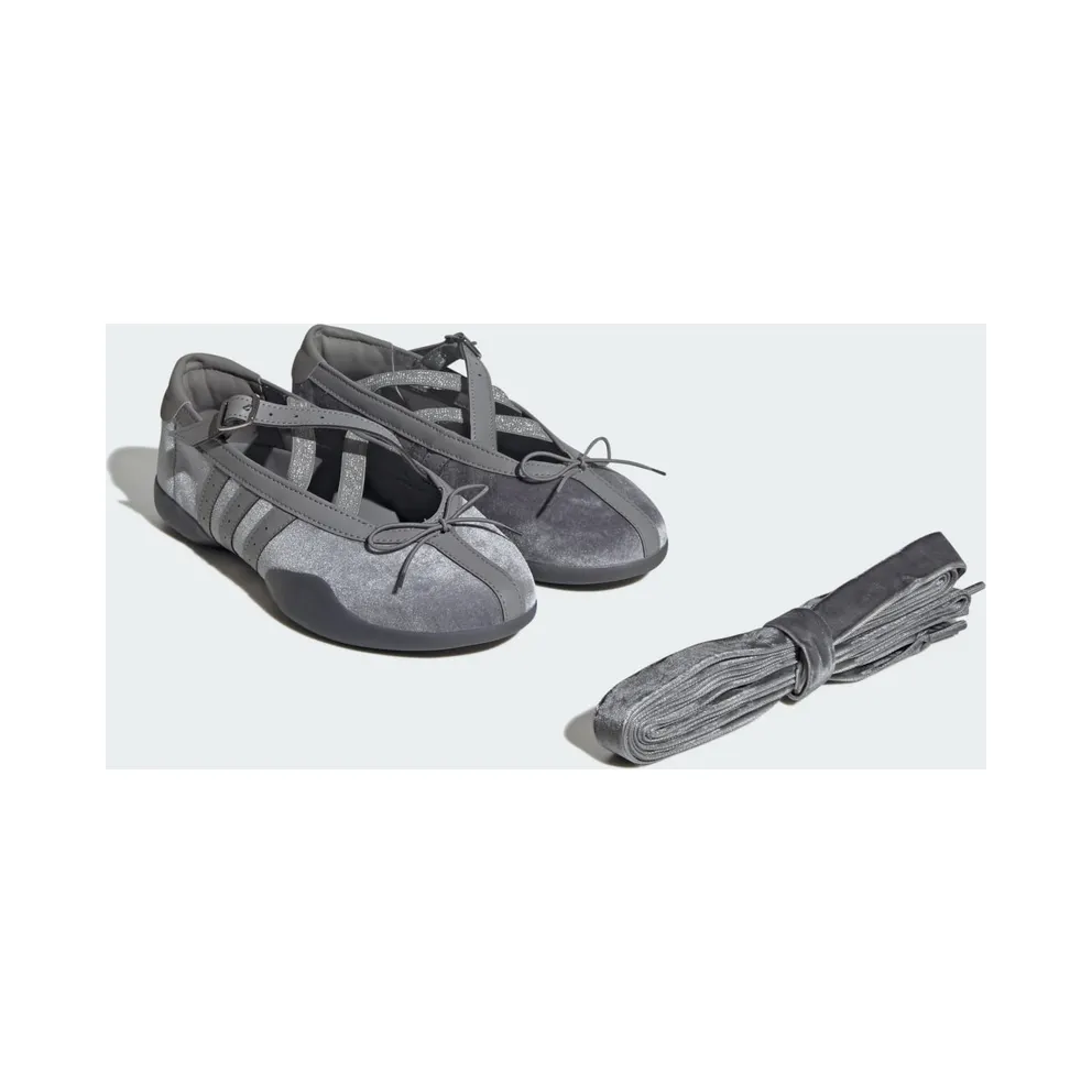 adidas Taekwondo Mei Ballet Grey Velour (JR4487)
