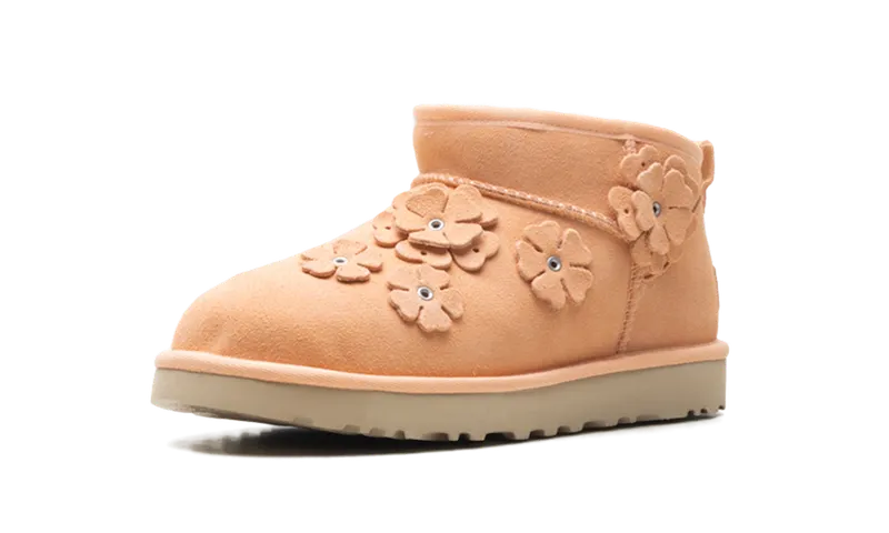 Ugg Classic Ultra Mini Fleur “Pink Bow” (1180012-TRF)