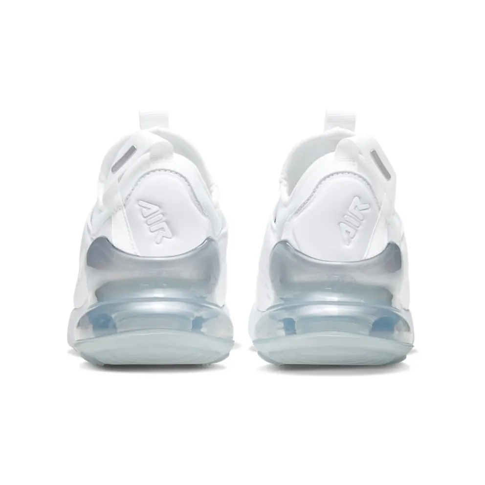 Nike Air Max 270 Extreme White Metallic Silver (GS) White/Metallic Silver/White (CI1108-100)