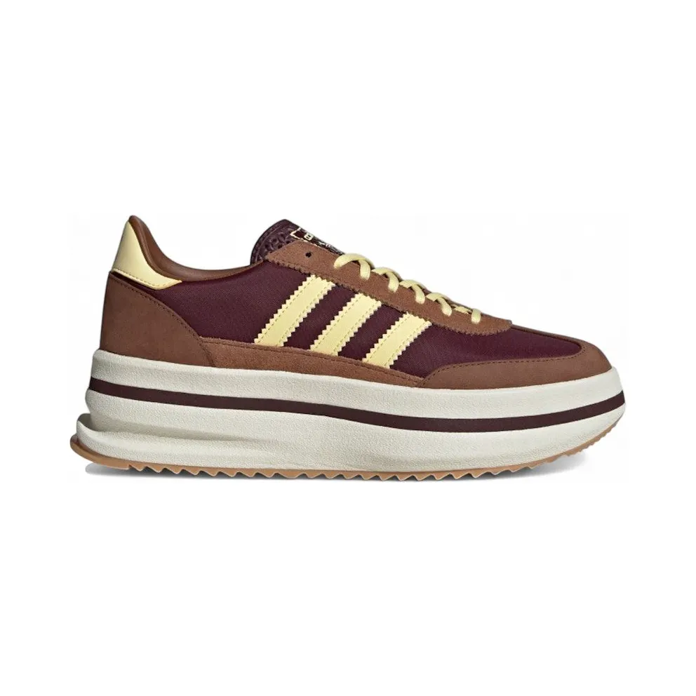 adidas SL 72 Stack Burgundy Brown Yellow (JQ6420)