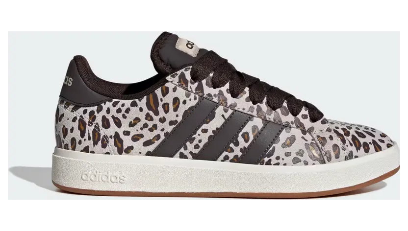 Adidas Grand Court Base 00s Crystal Linen / Aurora Coffee / Core White (KI3331)
