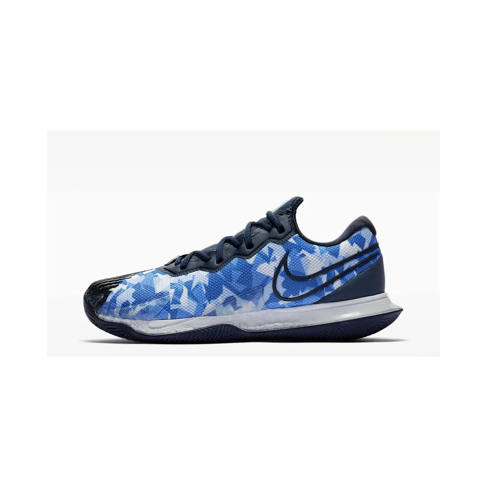 NikeCourt Air Zoom Vapor Cage 4 (gravel) Blue “Royal Pulse / White / Indigo Storm / Obsidian” (CD0425-406)