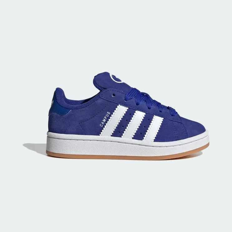 adidas Campus 00s Shoes Kids “Semi Lucid Blue / Cloud White / Gum” (JR5786)