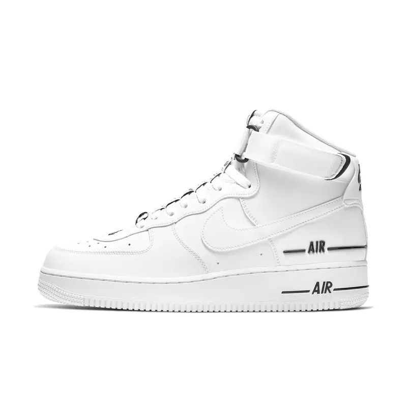 Nike Air Force 1 High Dual Air White Black White/Black-White (CJ1385-100)
