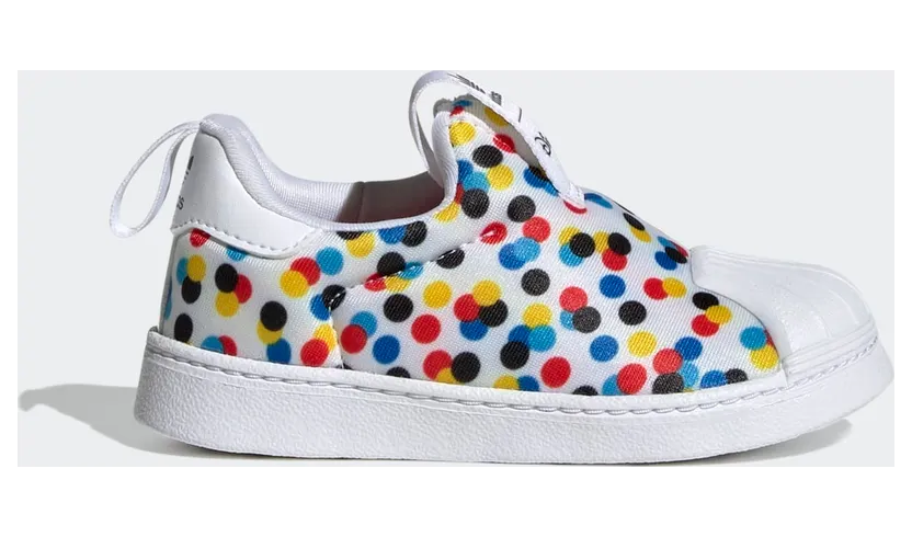 adidas Superstar 360 Cloud White Core Black Vivid Red (HQ4078)