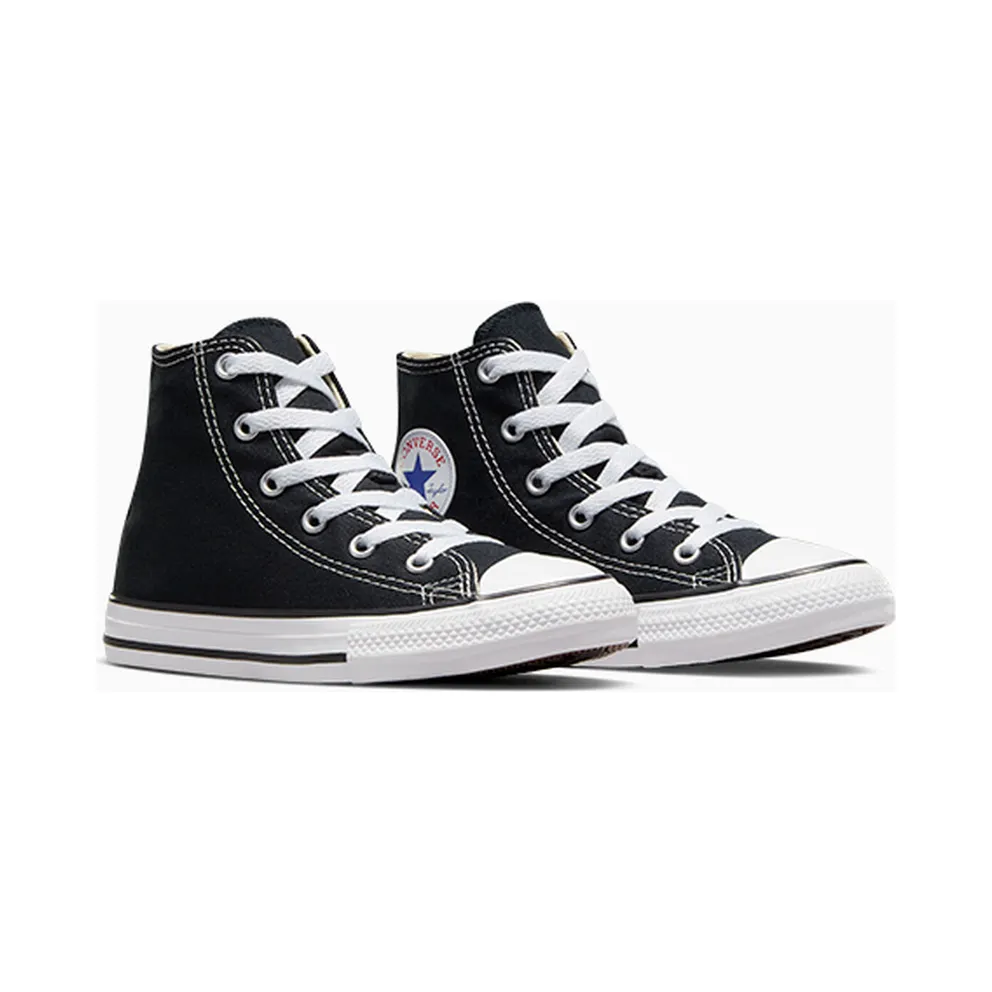 Converse Kids ‘Chuck Taylor’ High-Top- – Black (3J231)