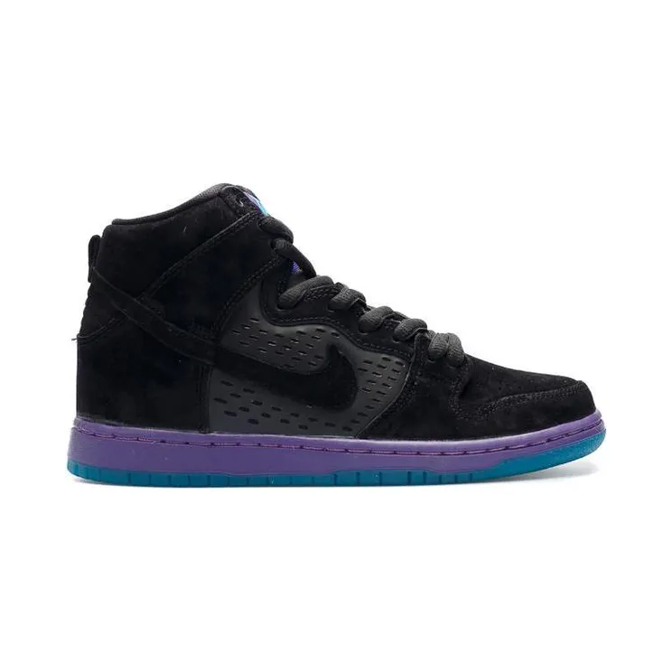 Nike Dunk High Pro SB ‘Black Grape’ Black/Grape Ice-New Emerald-Black (313171-027)