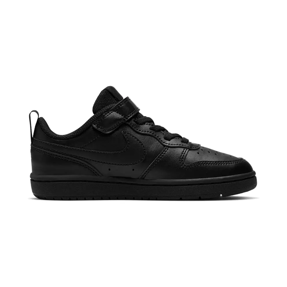 Nike Court Borough Low 2 Younger Kids’ Black (BQ5451-001)