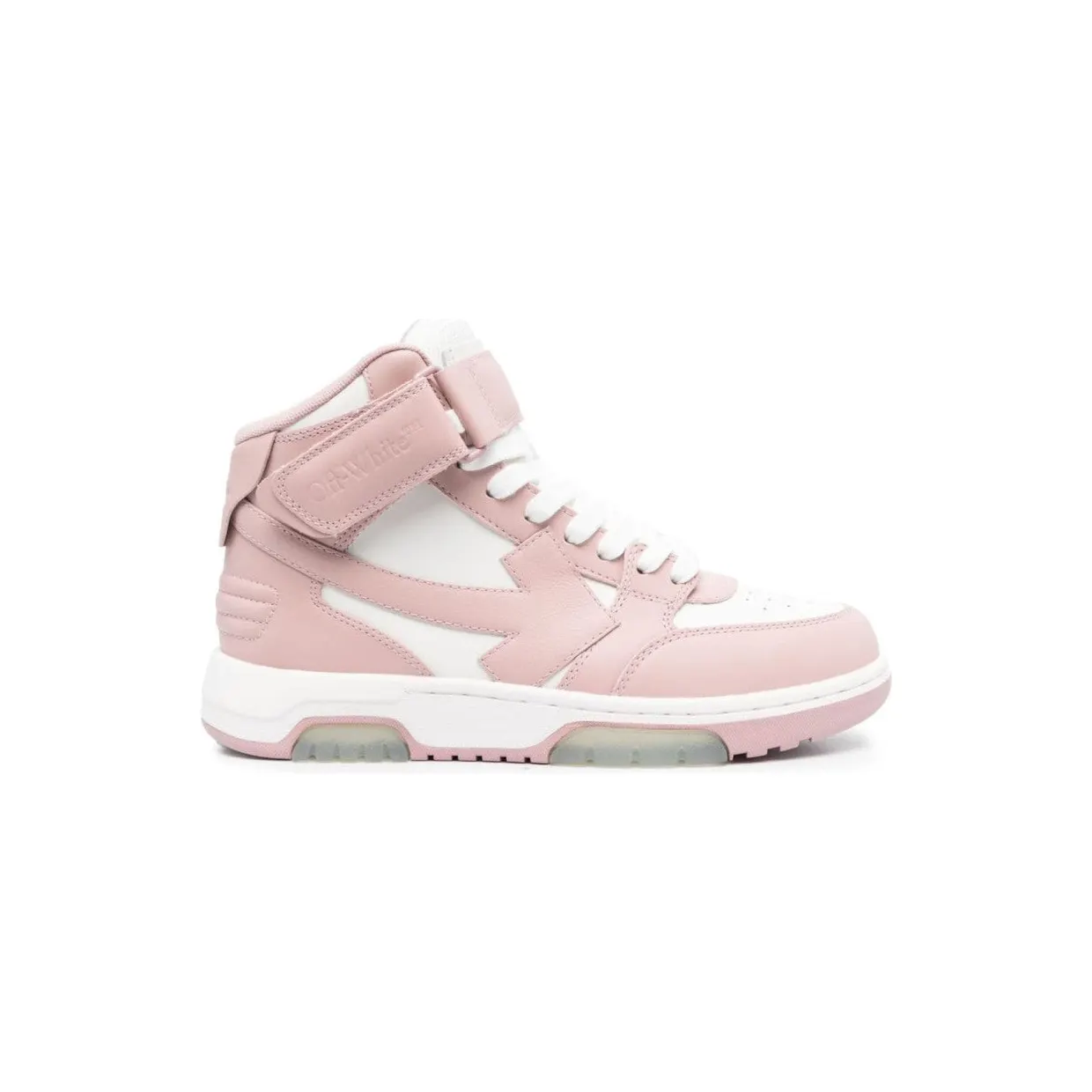 Off-White Out Of Office Mid Top White Pink (OWIA275C99-LEA002-0130)