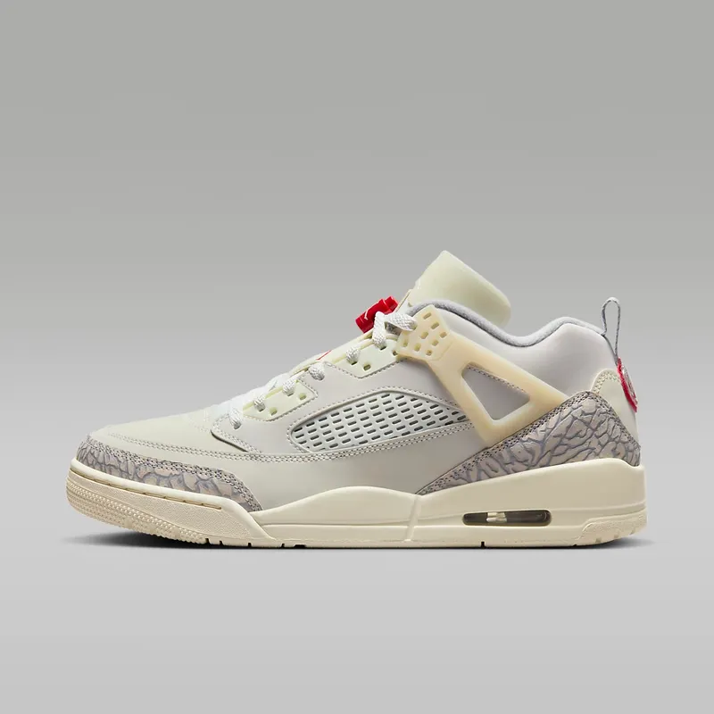 Jordan Spizike Low “Sail / Coconut Milk / Sandstone / University Red” (FQ1759-100)