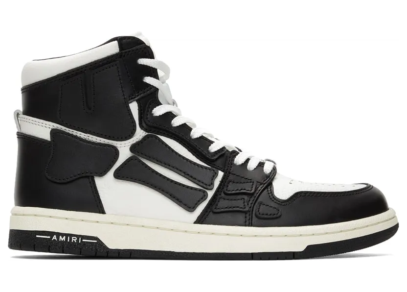 AMIRI Skel Top Hi Black White (211886M236003)