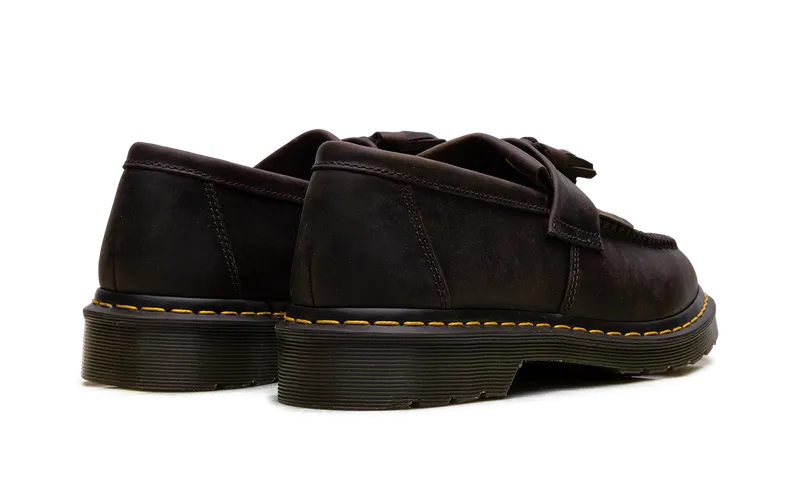 Dr Martens Adrian Crazy Horse Leather Tassel Loafers “Brown” (30917201)