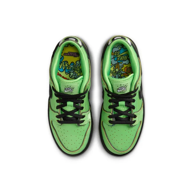Nike SB Dunk Low PS “Powerpuff Girls – Buttercup” (FZ8832-300)