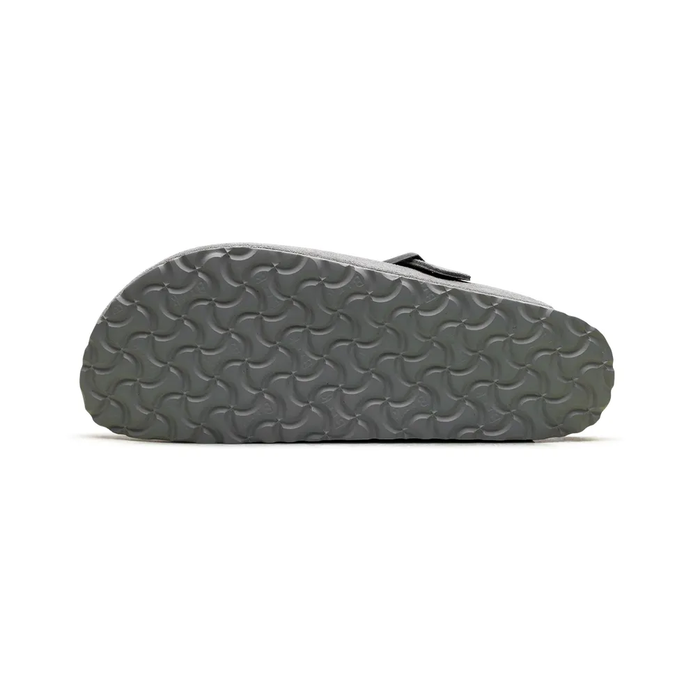 Birkenstock Boston Suede Leather “Stone Coin – Narrow Fit” (1027751)