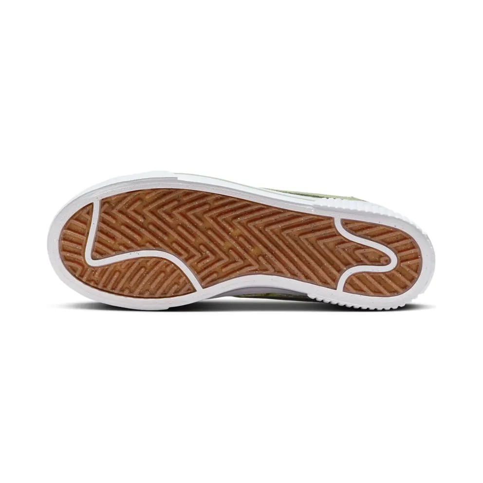 Nike Court Legacy Lift White Multi-Color Gum Medium Brown Oil Green (HF5054-100)
