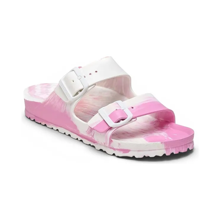 Birkenstock Arizona Essentials Slide-On Sandal Multi Pink (Narrow Fit) (1027705)