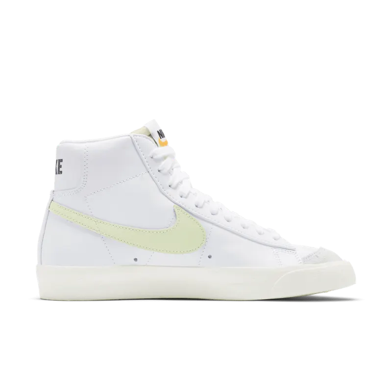 Nike Blazer Mid 77 White Barely Volt (W) White/White-Total Orange-Barely Volt (CZ1055-108)