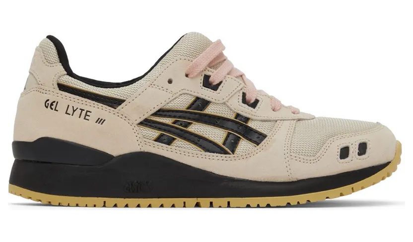 Asics Beige Gel-Lyte III OG Sneakers (1201A482)