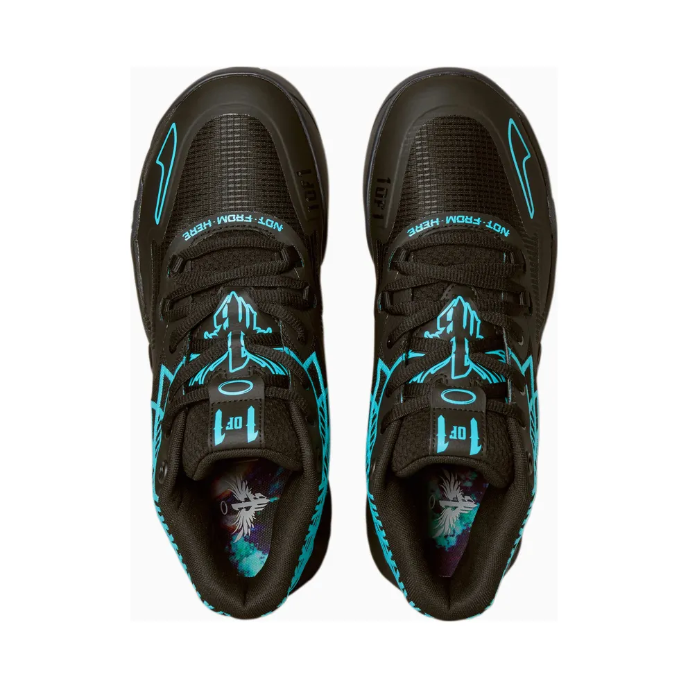 Puma MB.01 Basketball Shoes Black/Blue (376443-13)