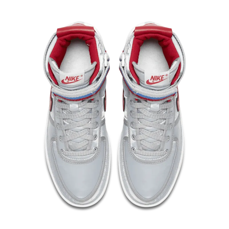 Nike Vandal High Supreme Nylon OG (2017) Metallic Silver/University Red (AH8652-001)