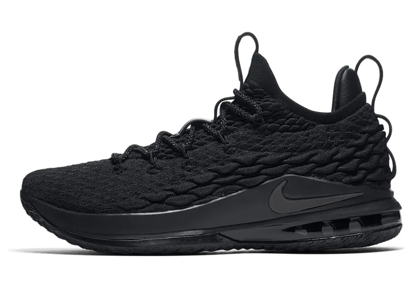 Nike LeBron 15 Low Blackout
