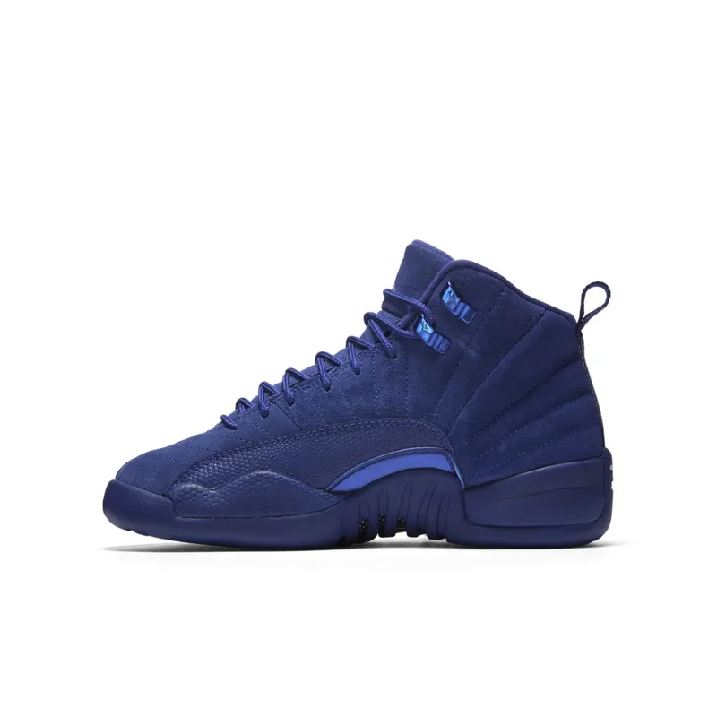 Jordan 12 Retro Deep Royal Blue (GS) Deep Royal Blue/White-Metallic Silver (153265-400)