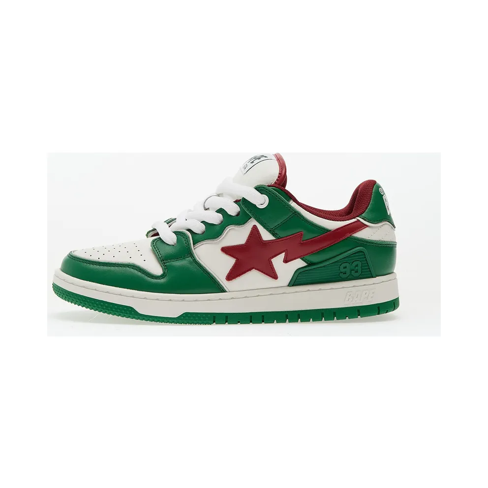 A Bathing Ape New Bape SK8 Sta #1 “Green” (001FWL301311MGRN)