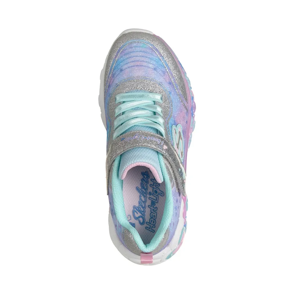 Skechers S-Lights: Eternal Heart Lights Silver (302696LSMLT)