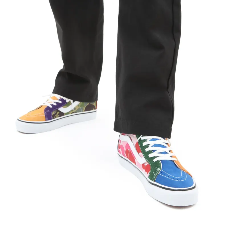 VANS Vans X Bape Sk8-hi 38 Dx Shoes Multicolour (VN0A38GF7BM)