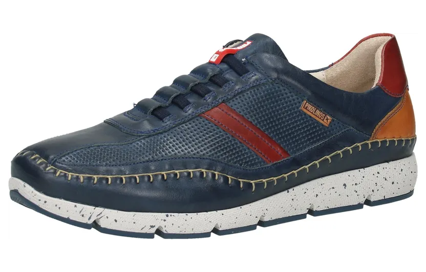 Pikolinos sneaker Navy / Roestbruin / Cognac (M4U-6046C1-300)